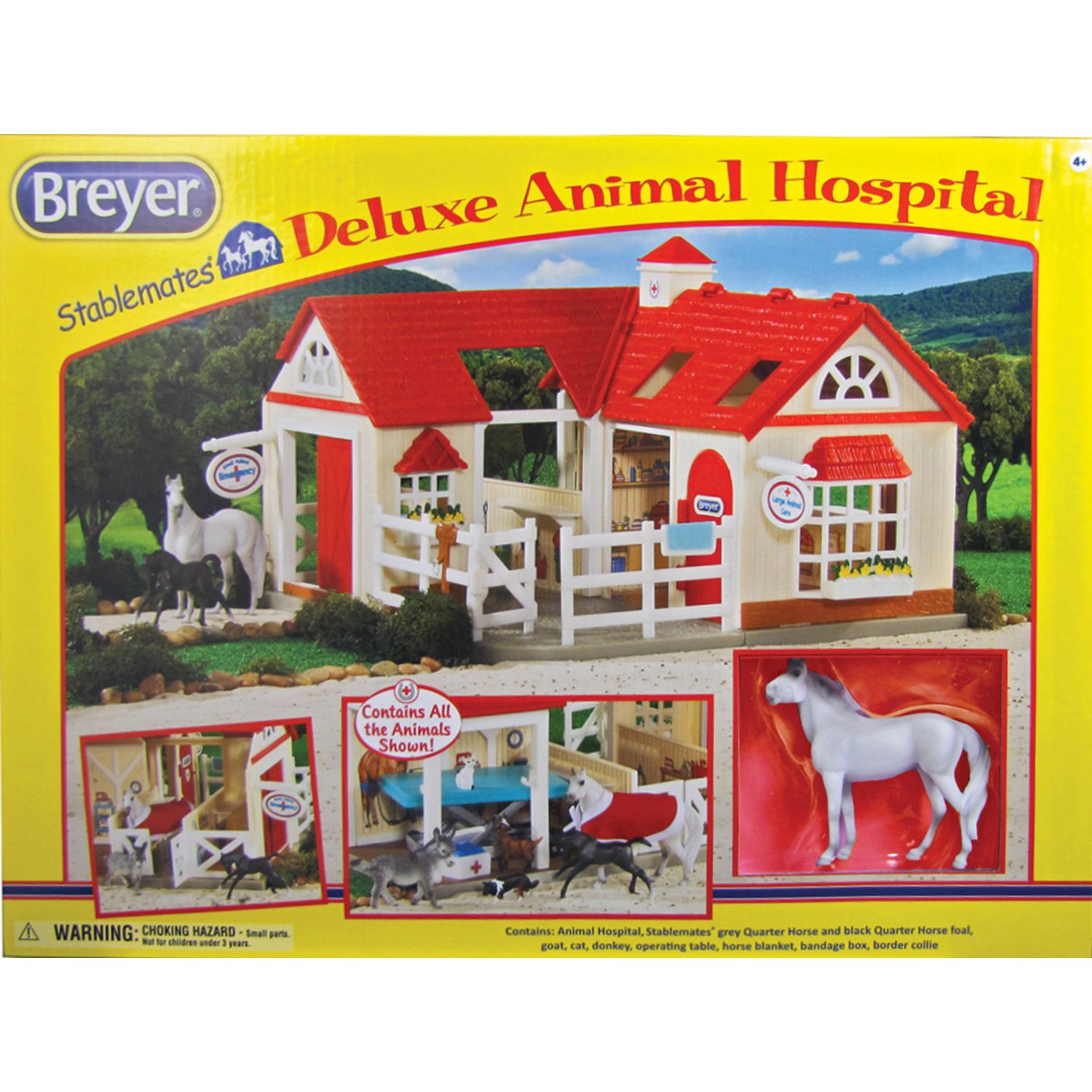 breyer stablemates deluxe horse stable set