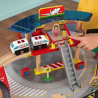 KidKraft Airport Express Train Set and Table