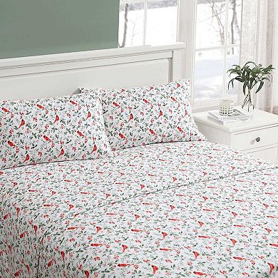 Laura Ashley Flannel Sheet Set