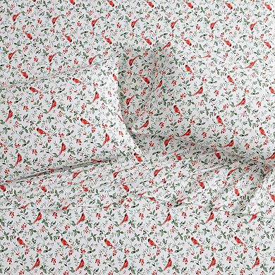 Laura Ashley Brushed Cotton Flannel Sheet Set