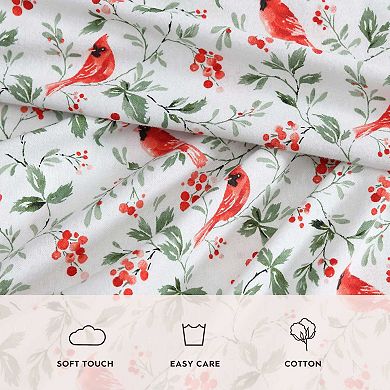 Laura Ashley Brushed Cotton Flannel Sheet Set