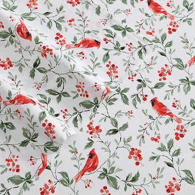 Laura Ashley Brushed Cotton Flannel Sheet Set