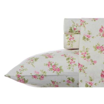 Laura Ashley Brushed Cotton Flannel Sheet Set
