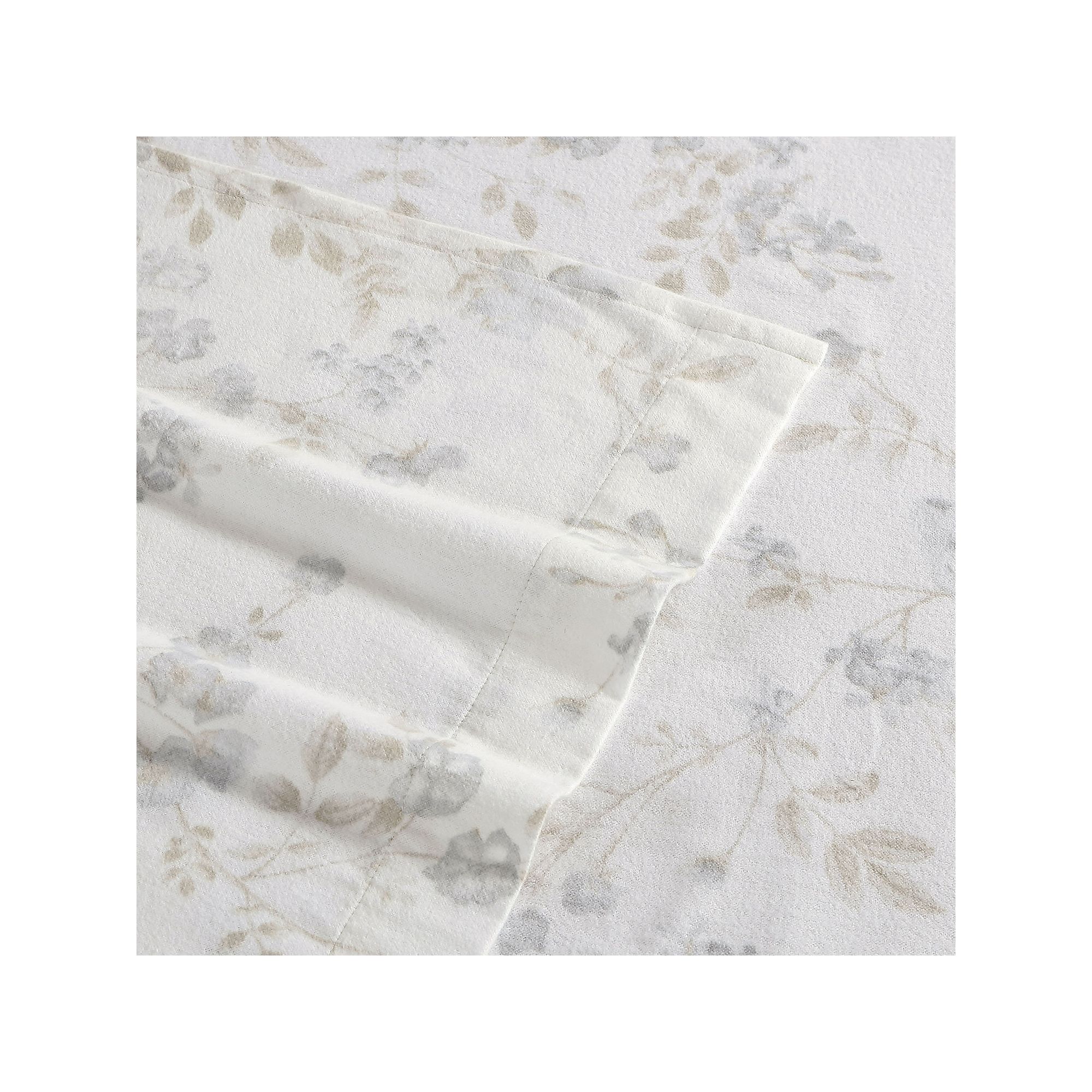 Laura Ashley Brushed Cotton Flannel Sheet Set, Fawna