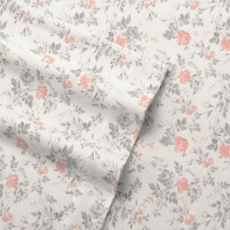 Laura Ashley Brushed Cotton Flannel Sheet Set