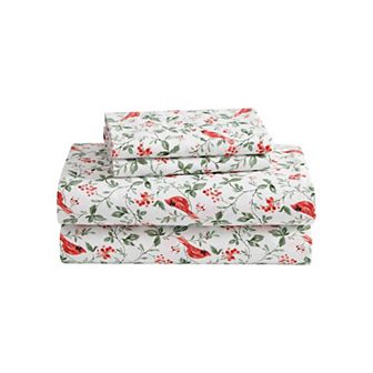 Laura Ashley Brushed Cotton Flannel Sheet Set