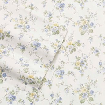 Laura Ashley Brushed Cotton Flannel Sheet Set