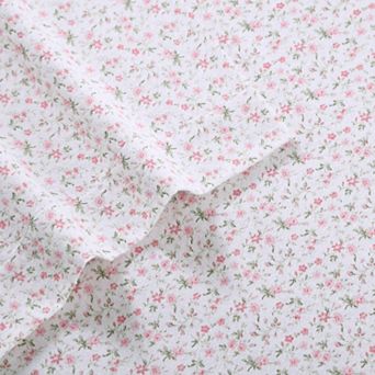 Laura Ashley Brushed Cotton Flannel Sheet Set