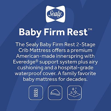 Sealy Baby Firm Rest Crib Mattress