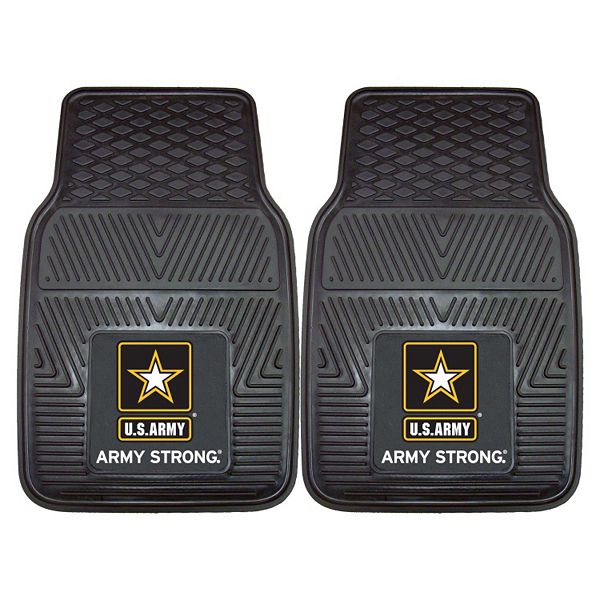 FANMATS 2pk. US Army Vinyl Car Floor Mats