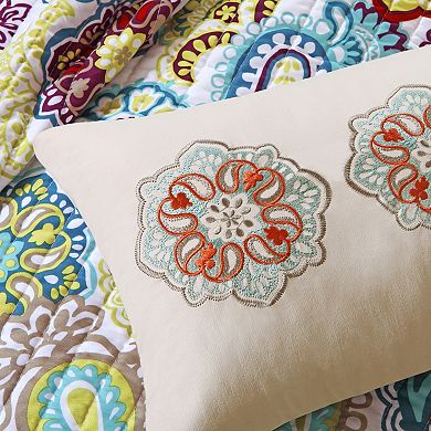 Intelligent Design Asha Reversible Quilt Set with Shams and Decorative Pillows