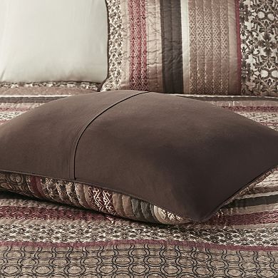 Madison Park Dartmouth 5-Piece Quilt Set with Shams and Decorative Pillows