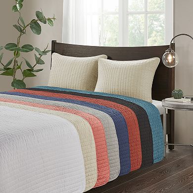 Madison Park Jaxson Quilt Set with Shams