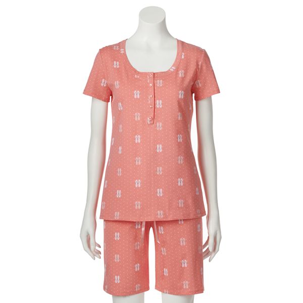 pink pajama set for women