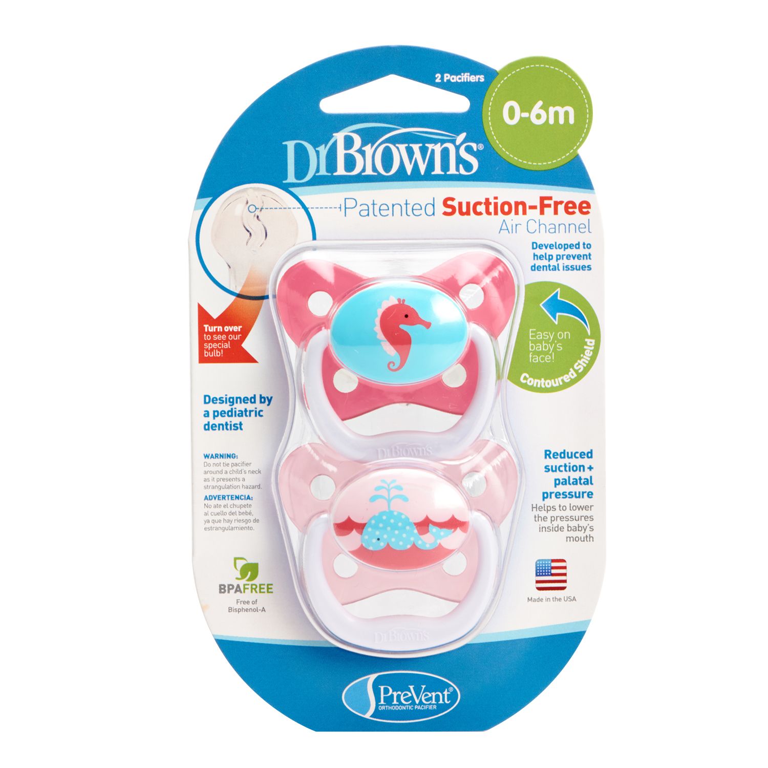 dr brown's orthodontic pacifier