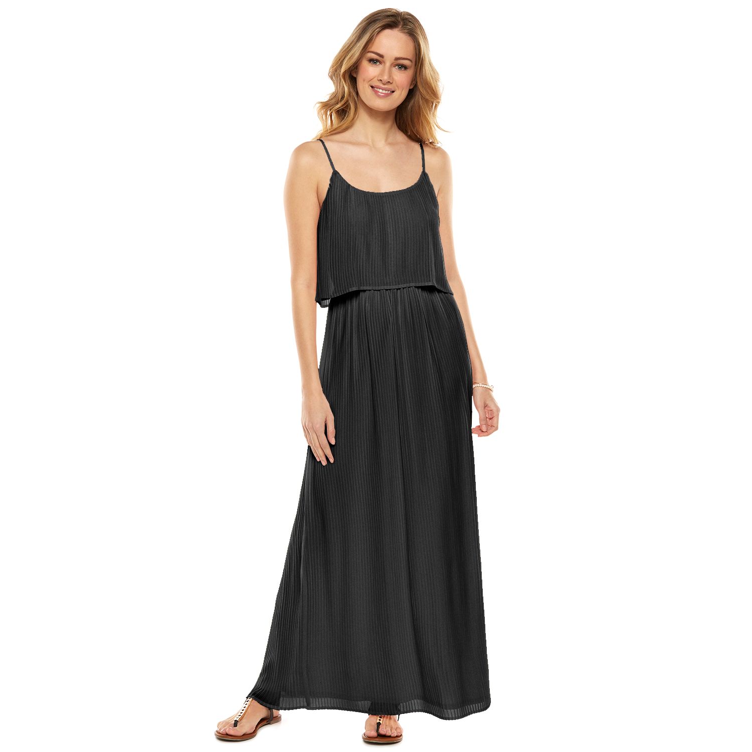 kohls black formal dresses