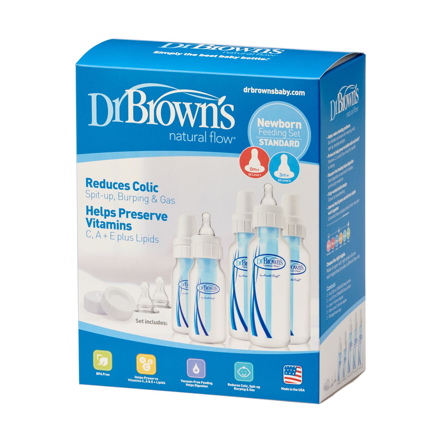 dr brown's natural flow bottle set