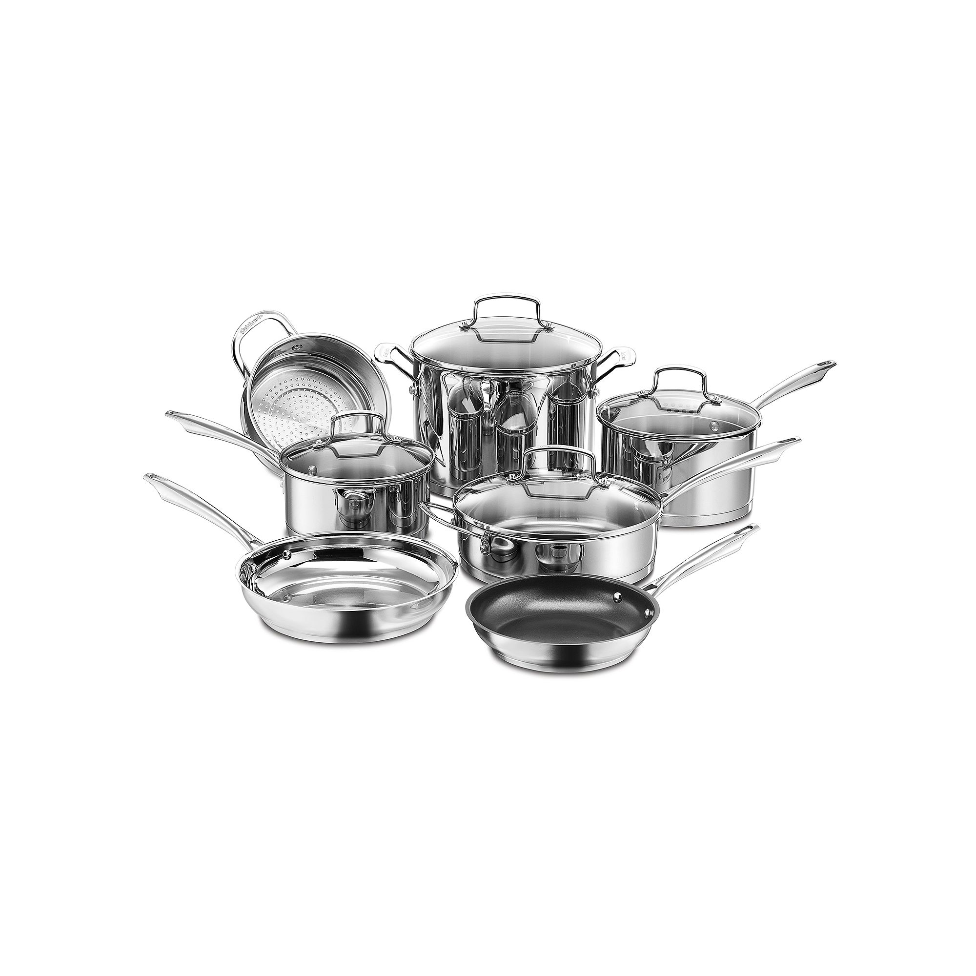 Cuisinart® Professional Series™ 11-pc. Stainless Steel Cookware Set, Mul