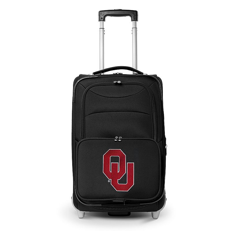 Oklahoma Sooners 21-in. Wheeled Carry-On, Black, 21WHEL CO