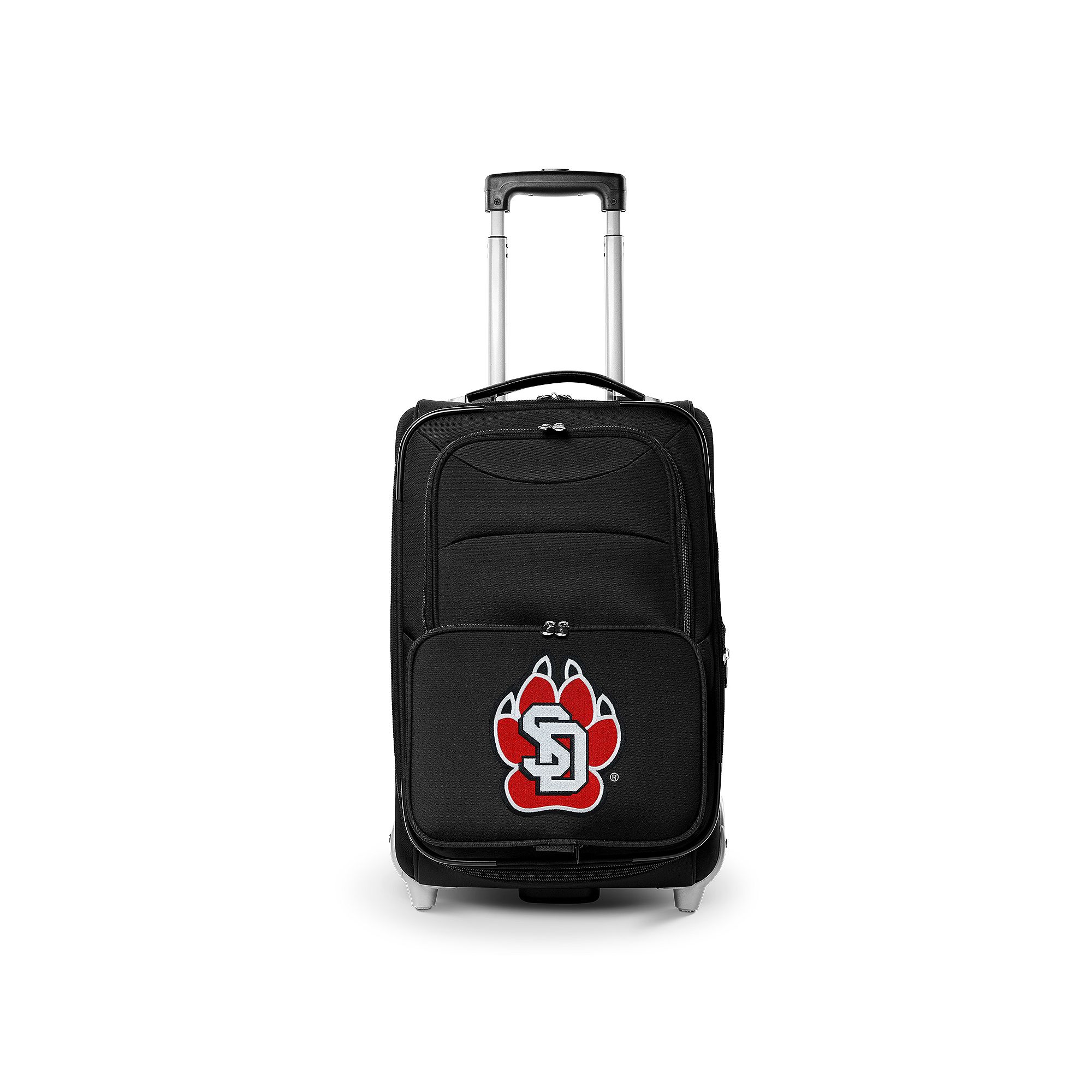 South Dakota Coyotes 21-in.  Wheeled Carry-On, Black