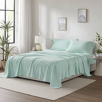 True North By Sleep popular Philosophy Full Sheet Set TN20-0283 Aqua Geo