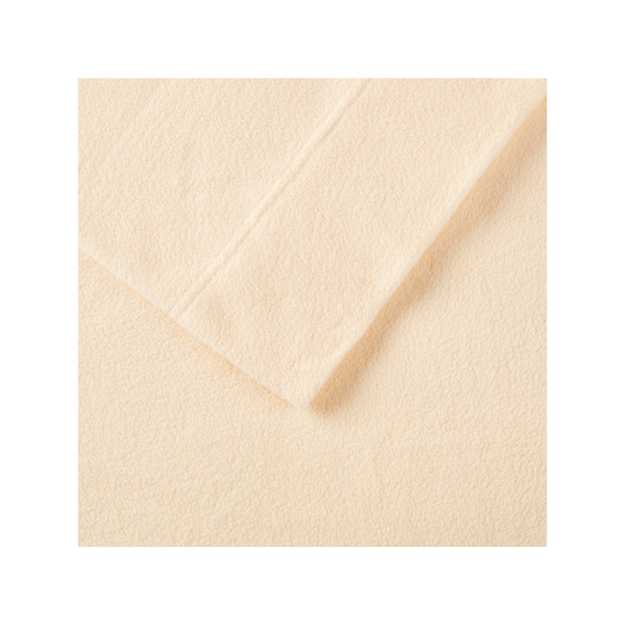 Sleep Philosophy Microfleece Ultra Soft Sheet Set, Ivory