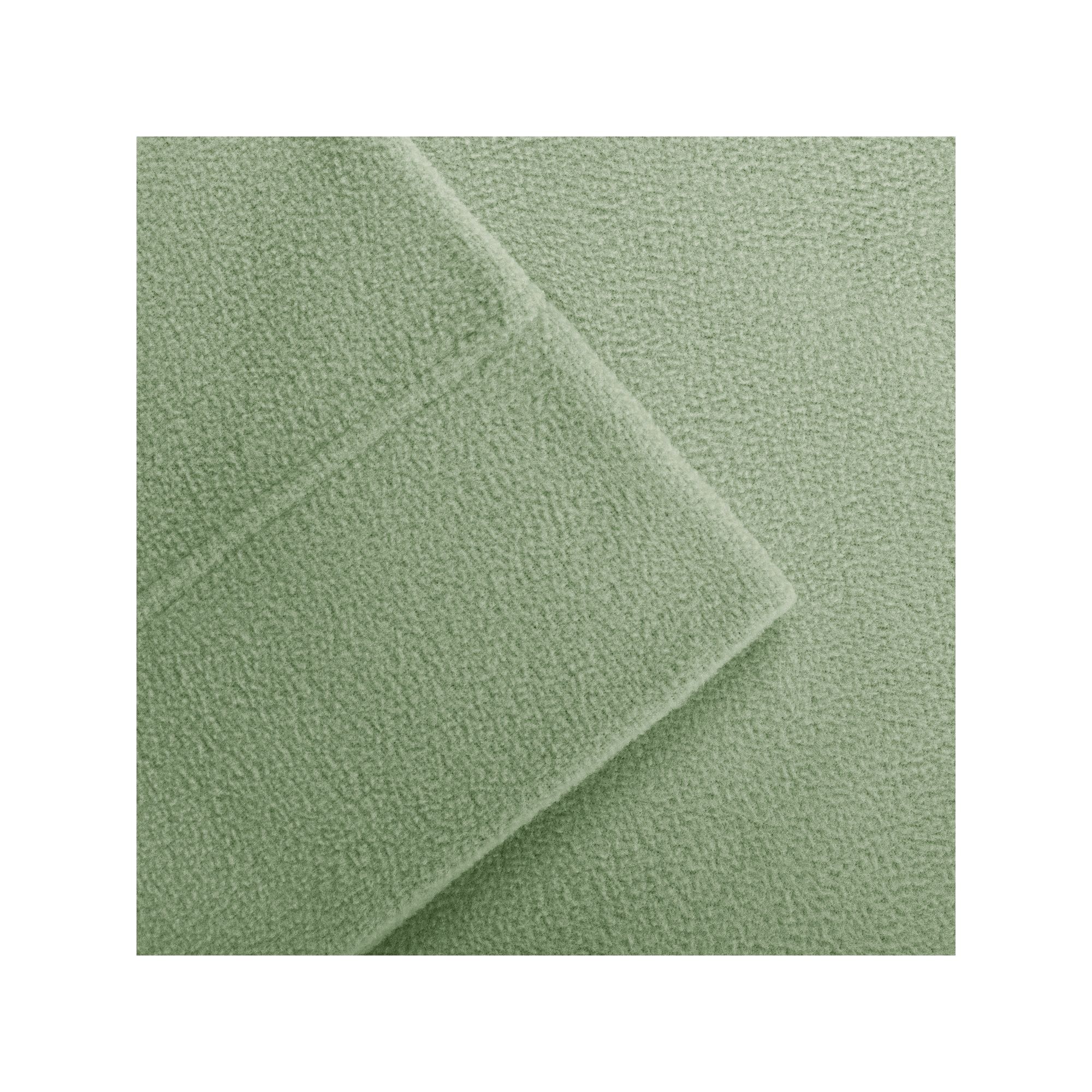 Sleep Philosophy Microfleece Ultra Soft Sheet Set, Green