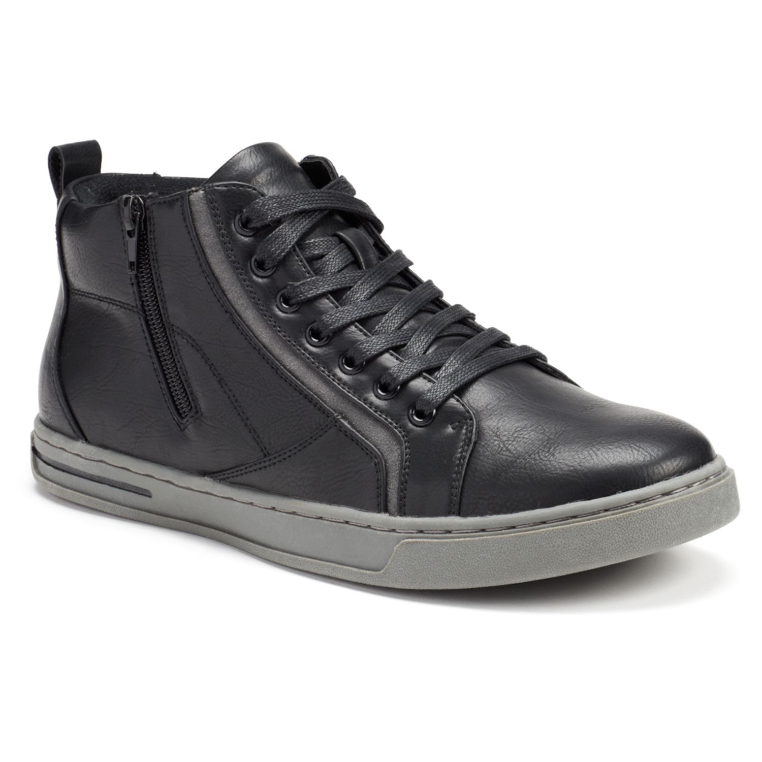 mens casual zip shoes