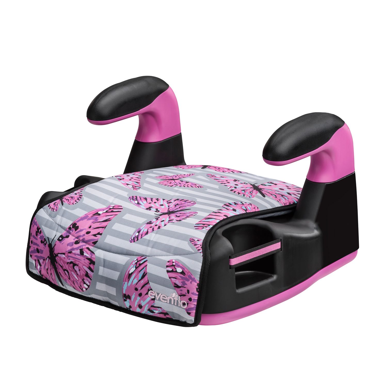 backless booster seat with cup holder