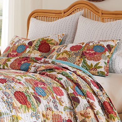 Greenland Home Fashions Jewel Reversible Quilt Set