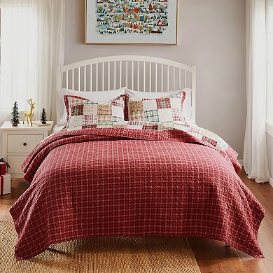 Oxford Reversible Quilt Set