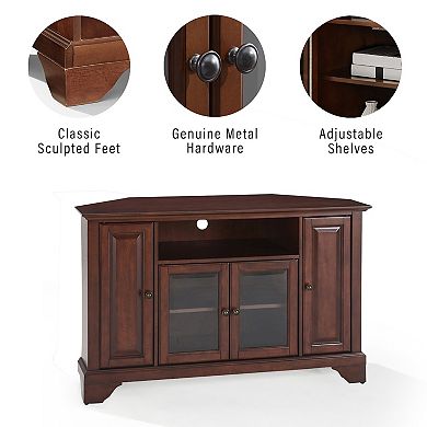 Crosley LaFayette Corner TV Stand