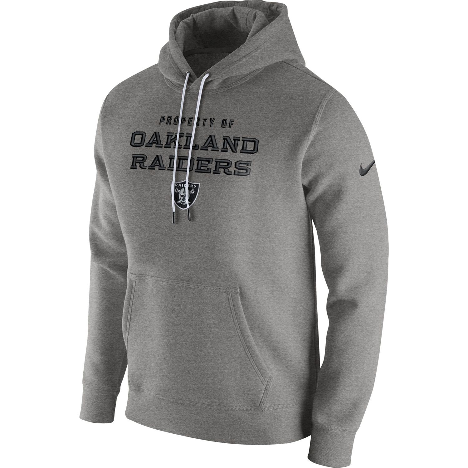 nike men's classic club fleece hoodie