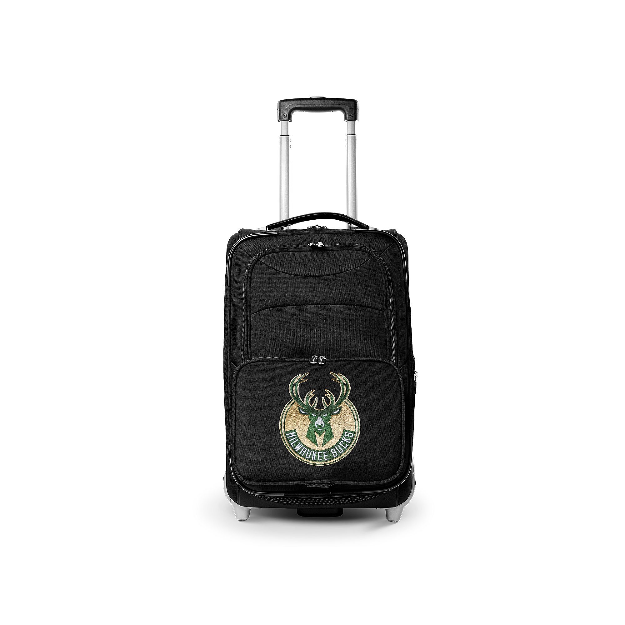 Milwaukee Bucks 20.5-inch Wheeled Carry-On, Black