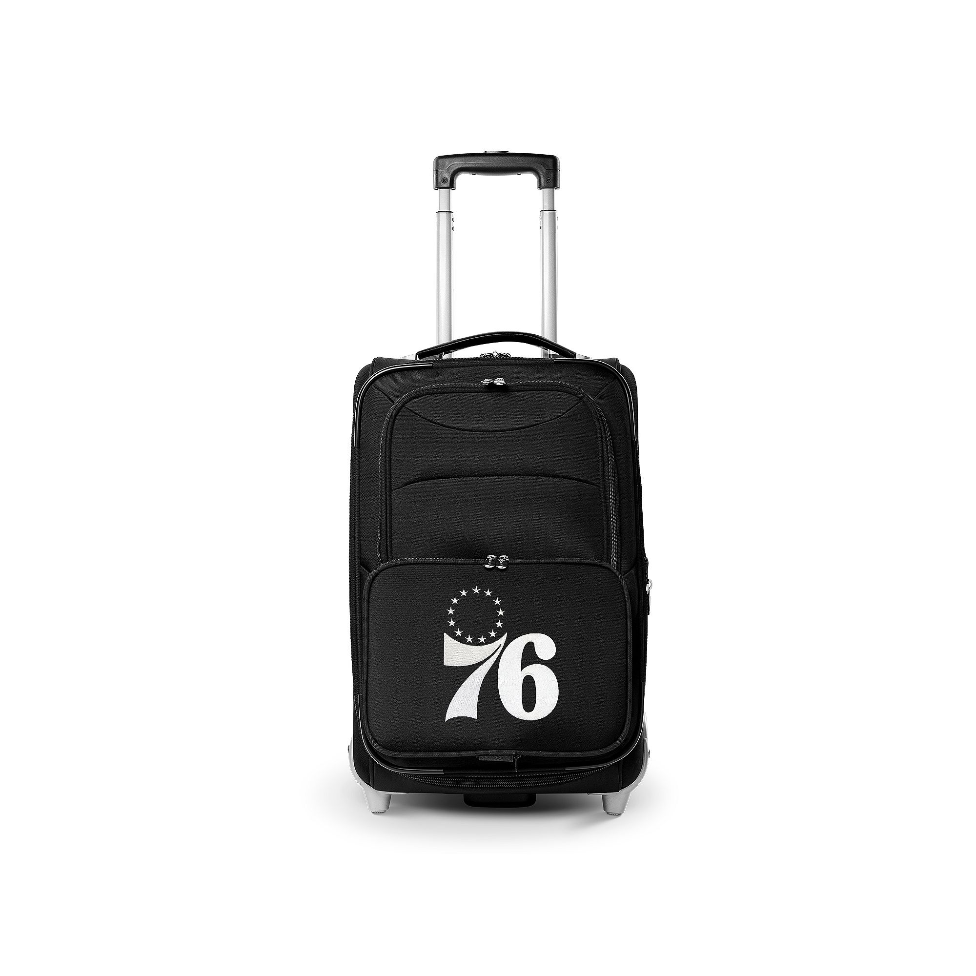 Philadelphia 76ers 20.5-inch Wheeled Carry-On, Black