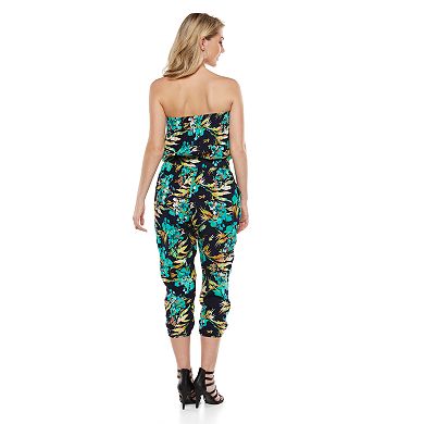 Juniors' Mudd® Strapless Jumpsuit