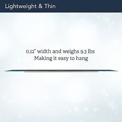 Head West Reeded Wall Mirror