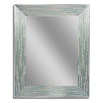 Head West Reeded Wall Mirror