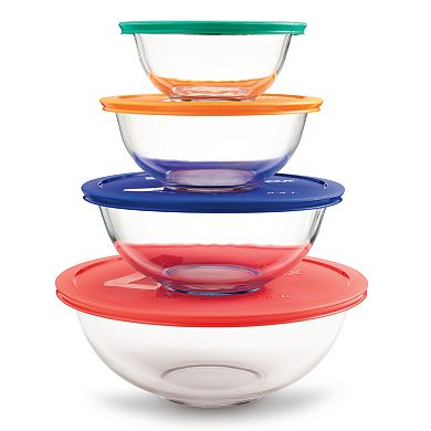 Pyrex Smart Essentials 8-pc. Storage Bowl Set