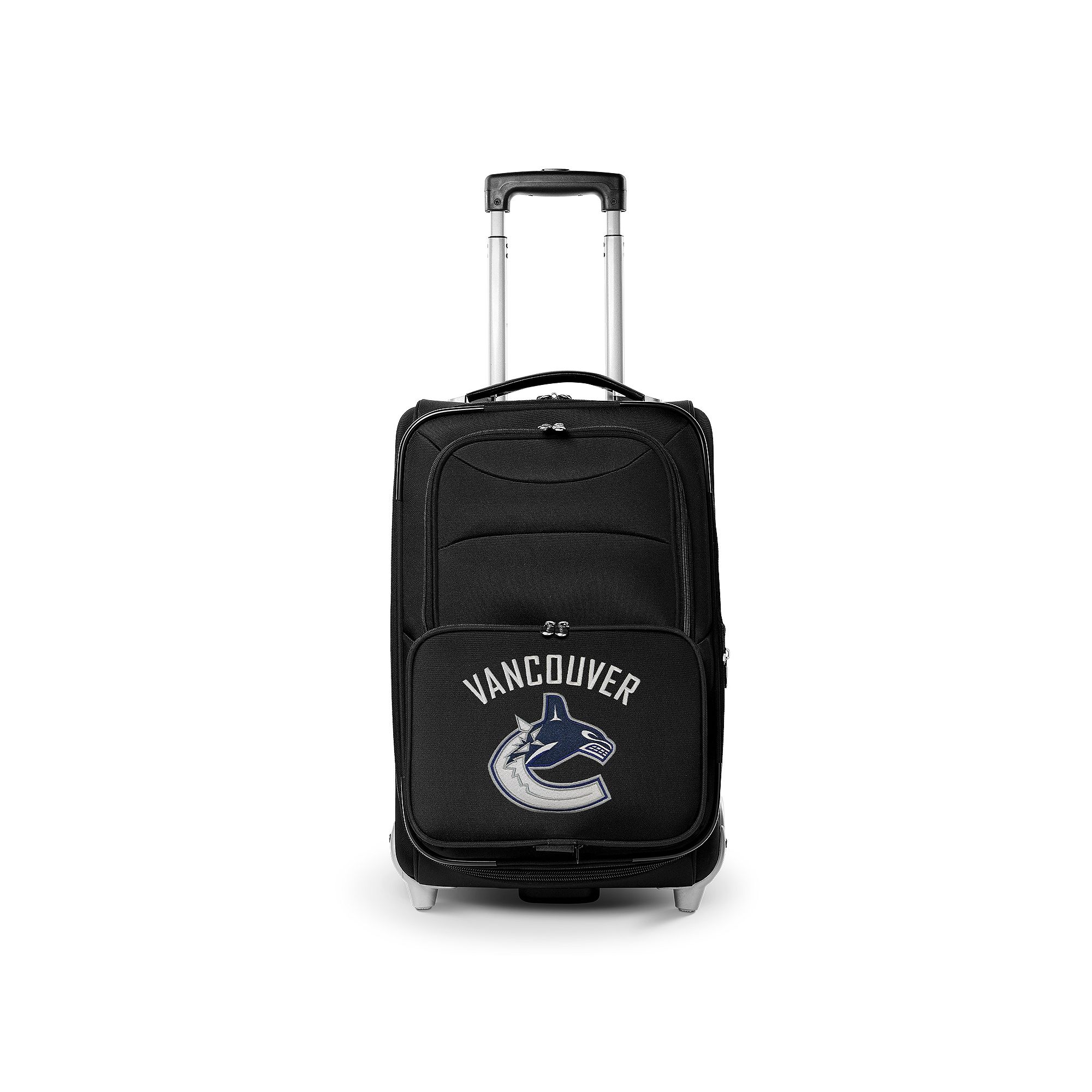 Vancouver Canucks 20.5-inch Wheeled Carry-On, Black