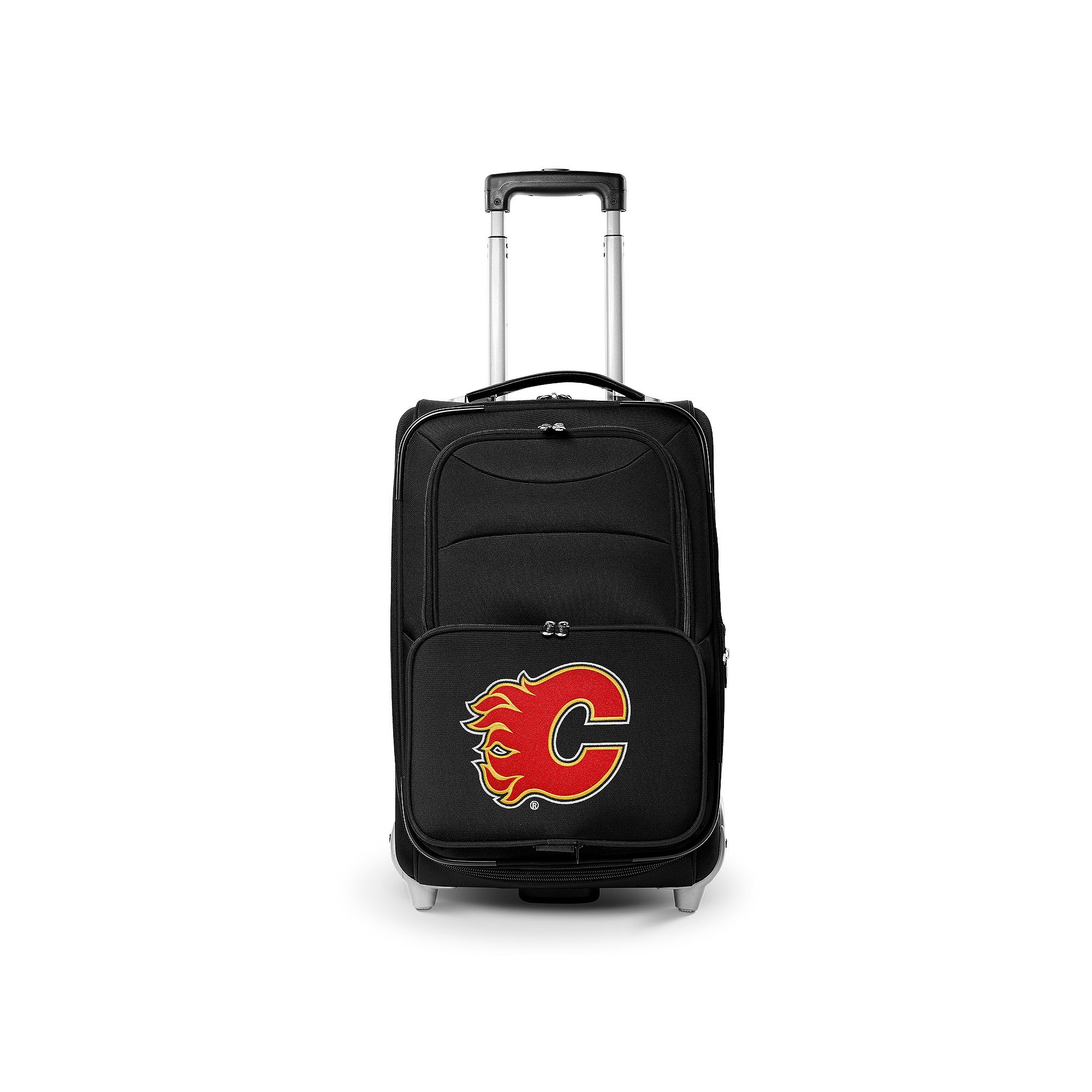 Calgary Flames 20.5-inch Wheeled Carry-On, Black