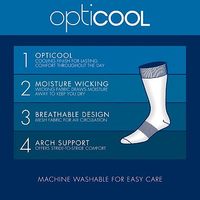 Men's Croft & Barrow® 4-Pack Opticool Striped & Argyle Dress Socks