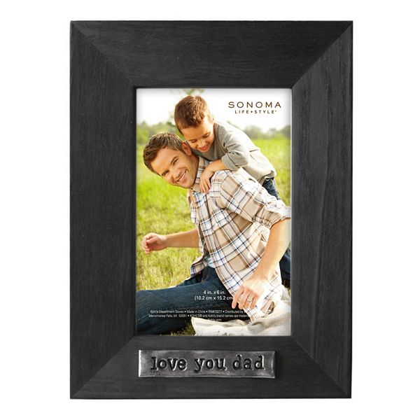 Sonoma Goods For Life 4 X 6 Love You Dad Frame