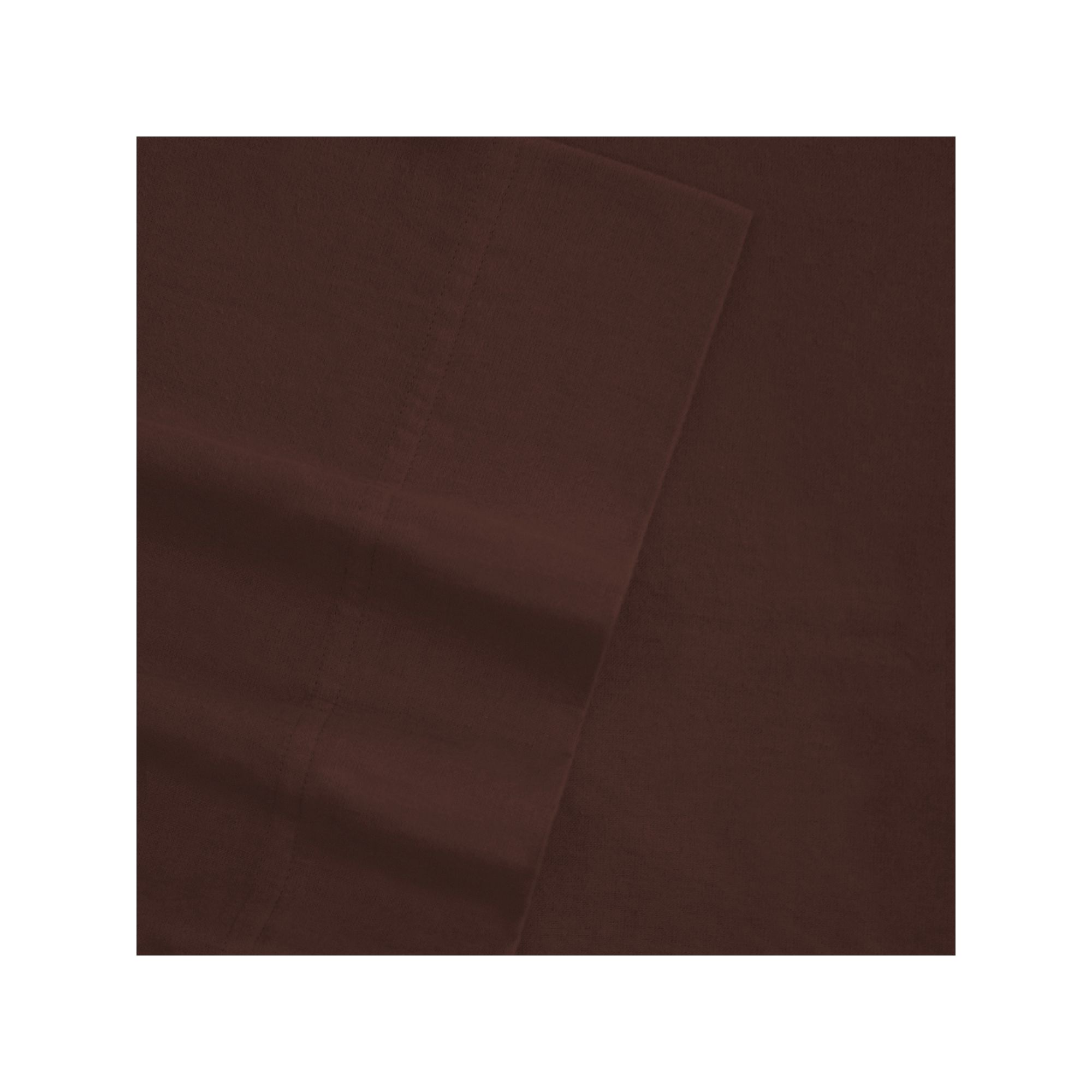 Tribeca Living Flannel Deep-Pocket Sheet Set, Brown