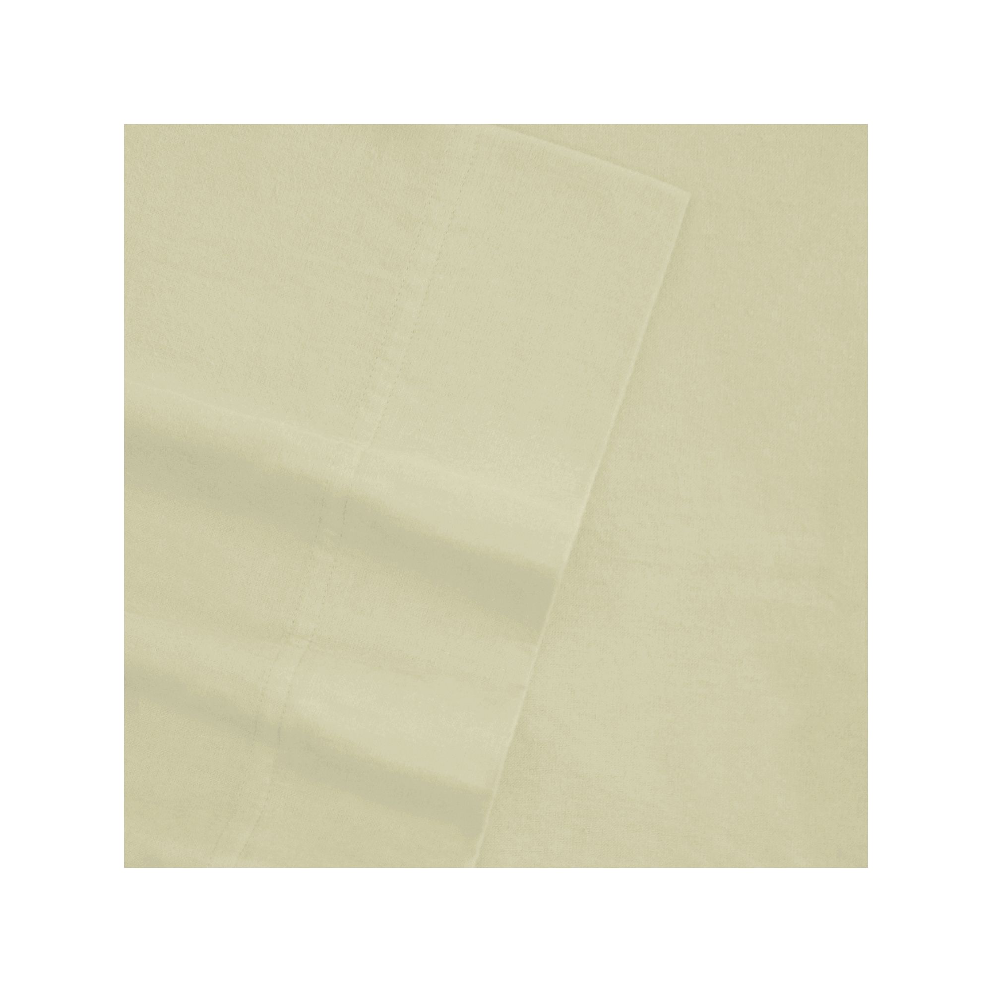 Tribeca Living Flannel Deep-Pocket Sheet Set, Ivory