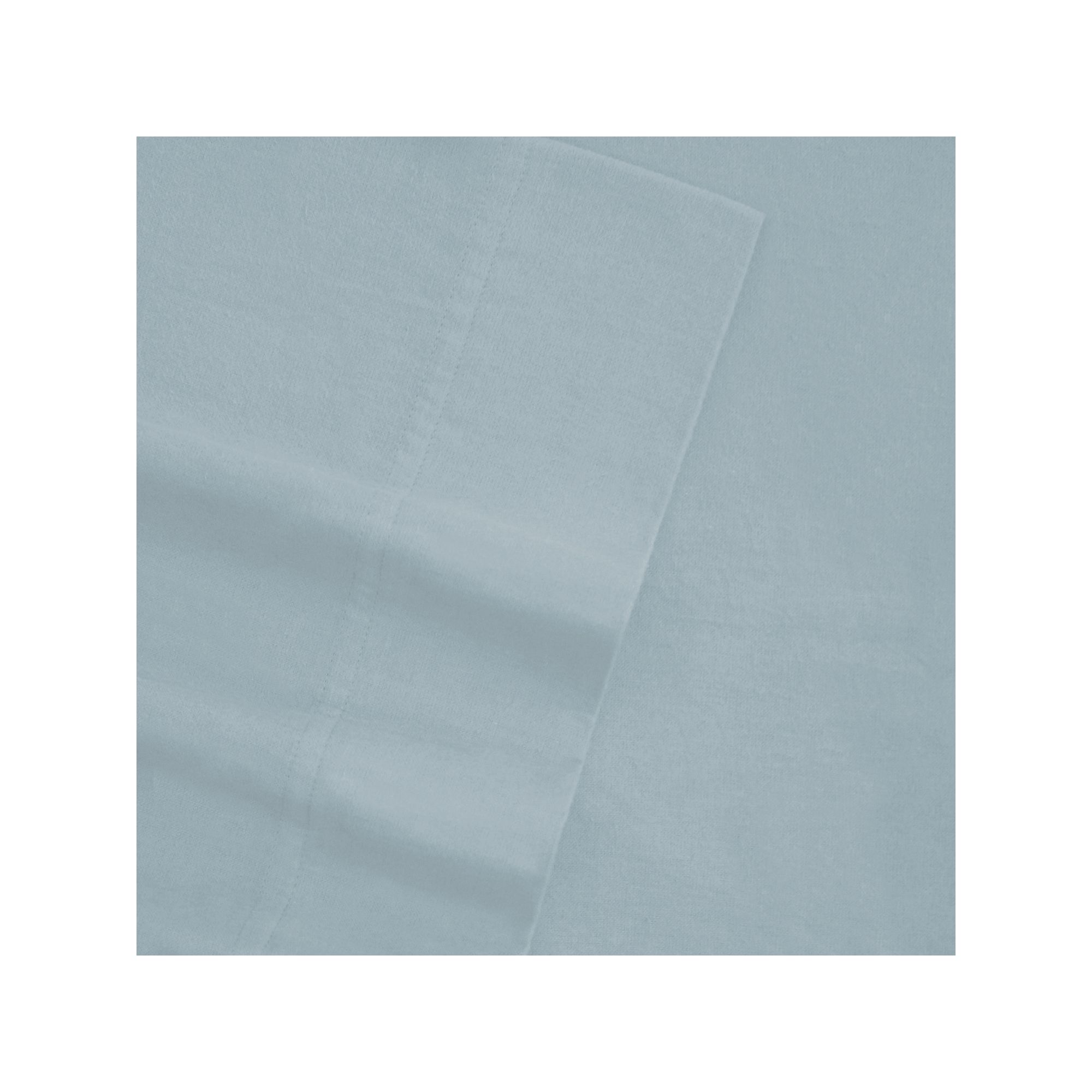 Tribeca Living Flannel Deep-Pocket Sheet Set, Blue