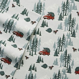 Eddie Bauer Flannel Sheet Set