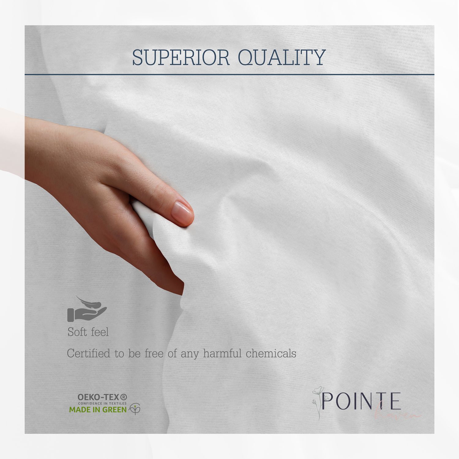 Pointehaven Cotton Flannel Sheet Set - Thumbnail 4