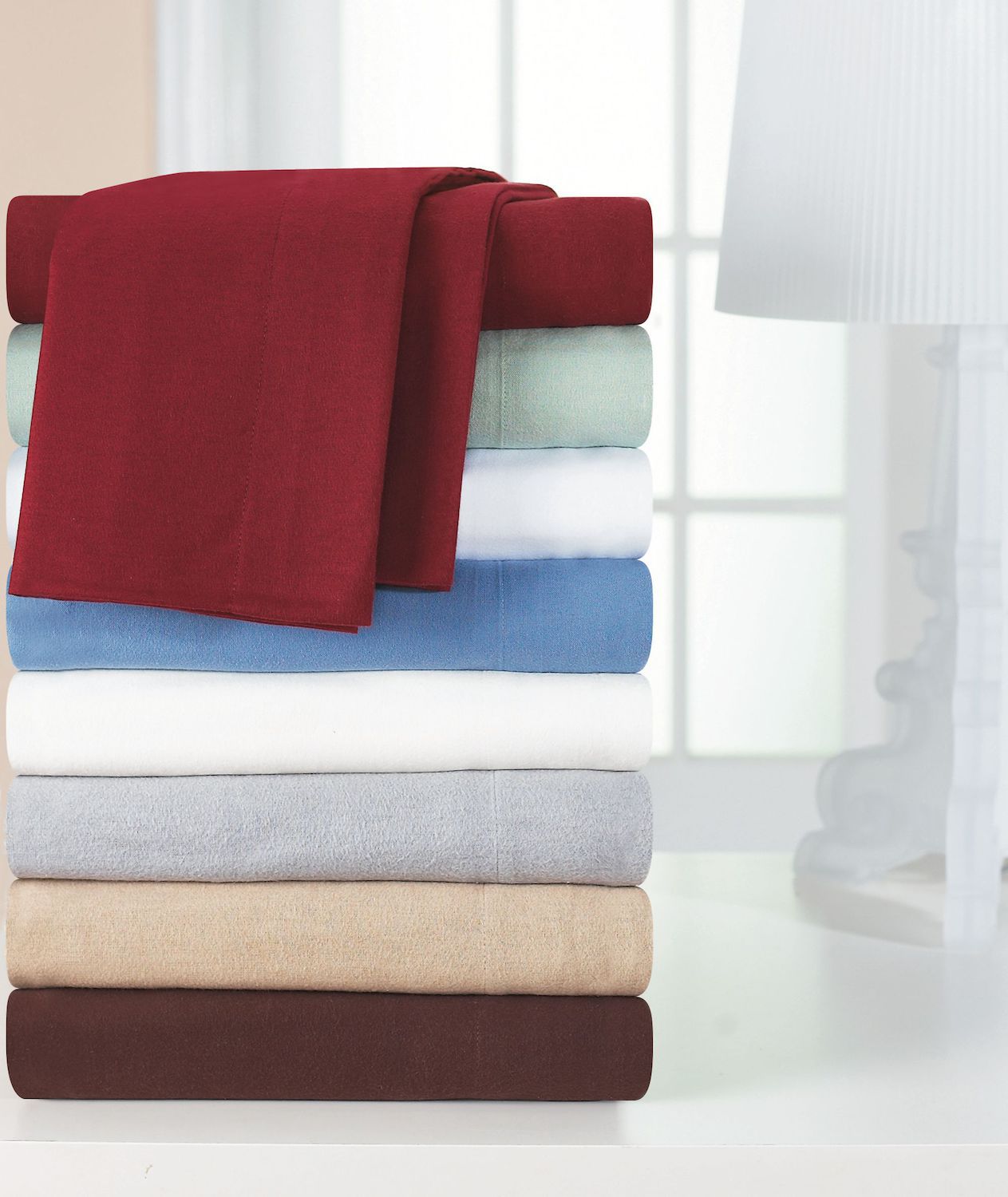 Pointehaven Cotton Flannel Sheet Set - Thumbnail 3