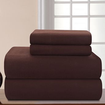 Pointehaven 100% Cotton Flannel Sheet Set